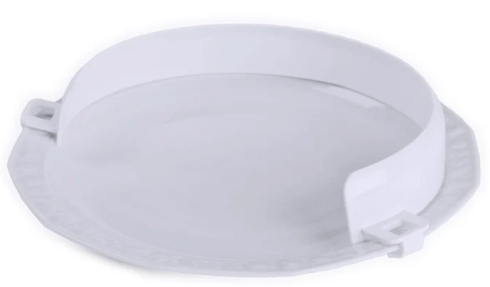 Tellerranderhöhung CONTOUR RFM, für Teller Ø 20-30 cm, Kunststoff weiß